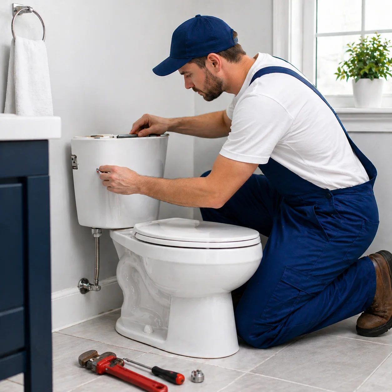 Réparation de toilettes Laval